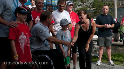 Cia Tweel 2011 Terry Fox Run with Rick Hansen-1120866